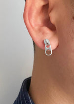 Zipper Pull Earrings
