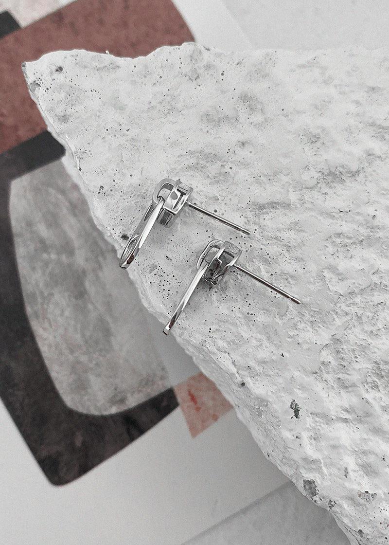 Zipper Pull Earrings