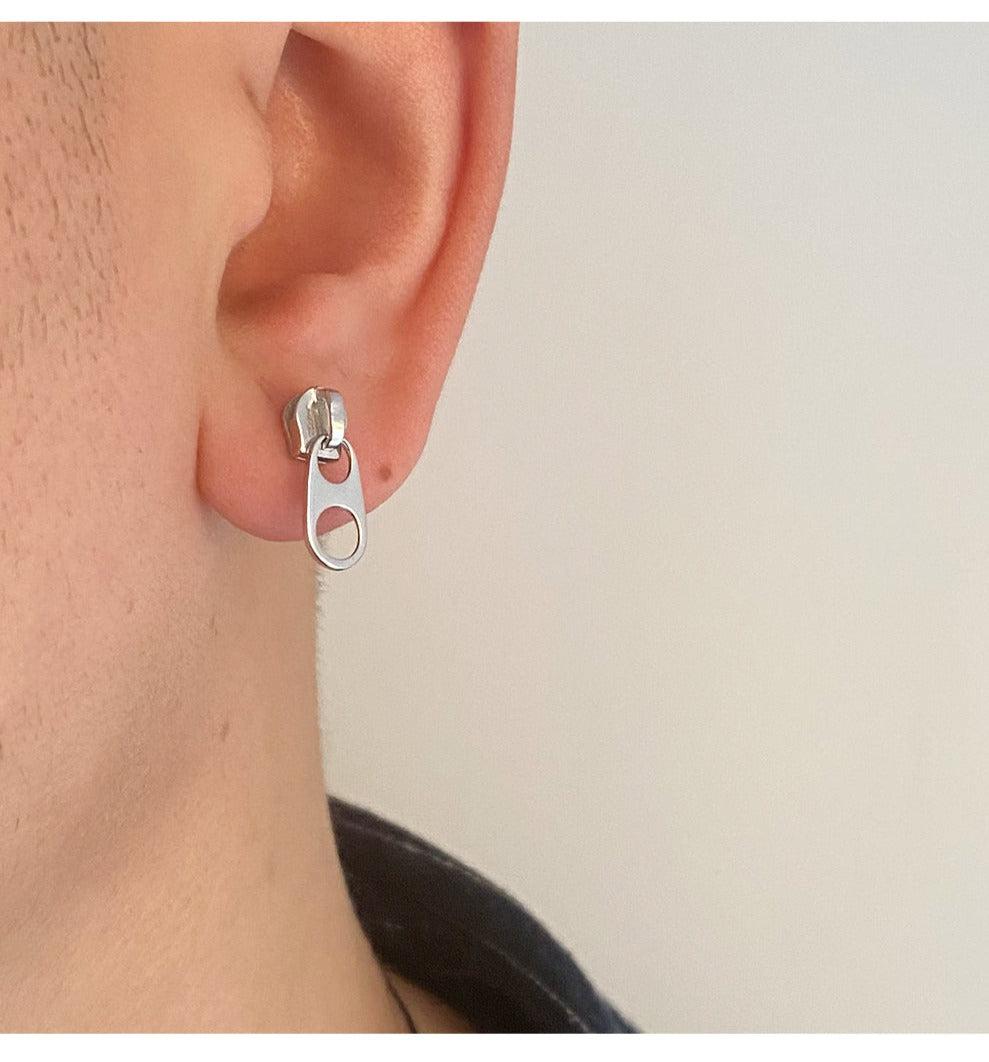 Zipper Pull Earrings
