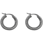 Zircon Hoop Earrings