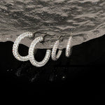 Zircon Hoop Earrings