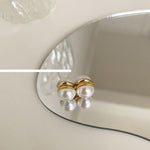 Zircon Magnet Earrings