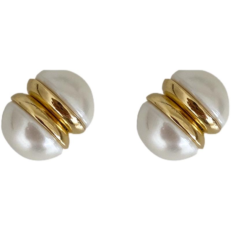 Zircon Magnet Earrings