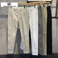 Cotton Casual Suit Pants