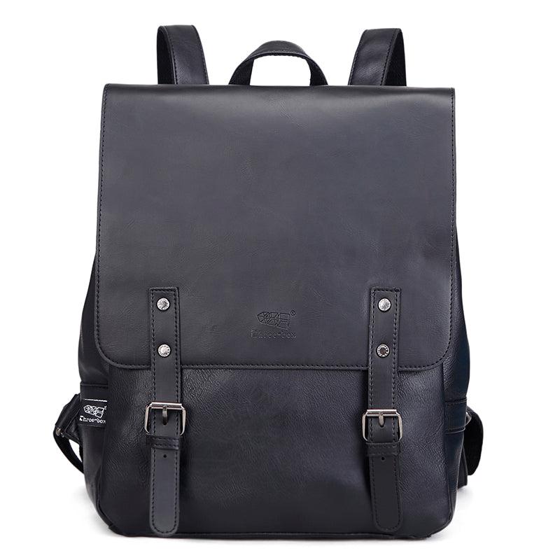 Vintage Faux Leather Backpack